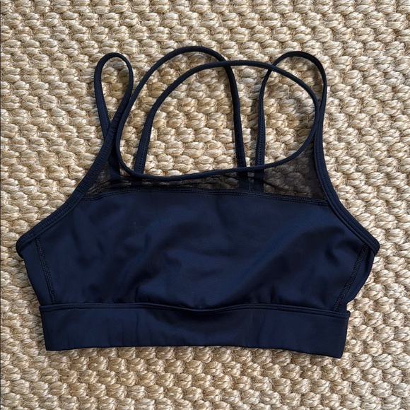 NWOT Alala Mirage Black Sports Bra Minimalist Intimates - Picture 3 of 11